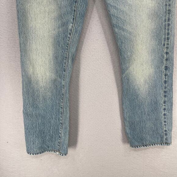 Axels Premium Denim Jeans Mens 33x34 Tag *31x29 Actual Sz Fade Selvedge Vail - Picture 3 of 15